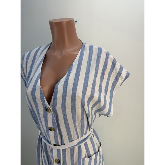 NEW Nina Leonard Women's Dress Stripe - Picture 7 of 16